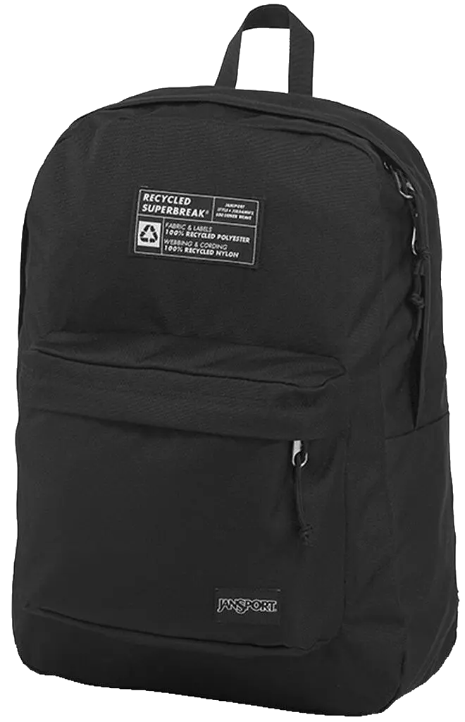 Рюкзак міський 26L Jansport Superbreak Чорний - фото 3