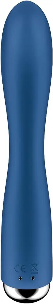 Вибратор-кролик Satisfyer Spinning Rabbit 1 20 см синий - фото 5