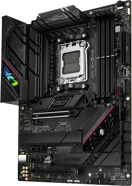 Материнська плата Asus ROG STRIX B650E-F Gaming Wi-Fi (sAM5, AMD B650, PCI-Ex16) - фото 3