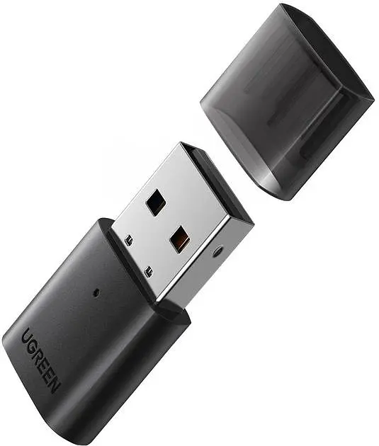 Bluetooth-адаптер Ugreen Bluetooth 5.0 Black (80889)