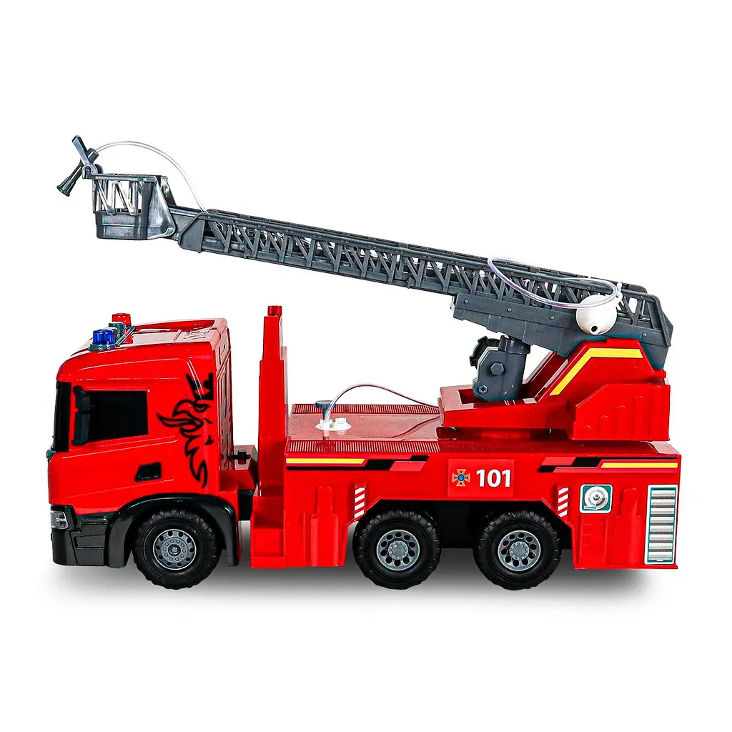 Автомодель серії "Super Big Truck" – ПОЖЕЖНА МАШИНА SCANIA (світло, звук, функ. води) TechnoDrive 5005KS - фото 7