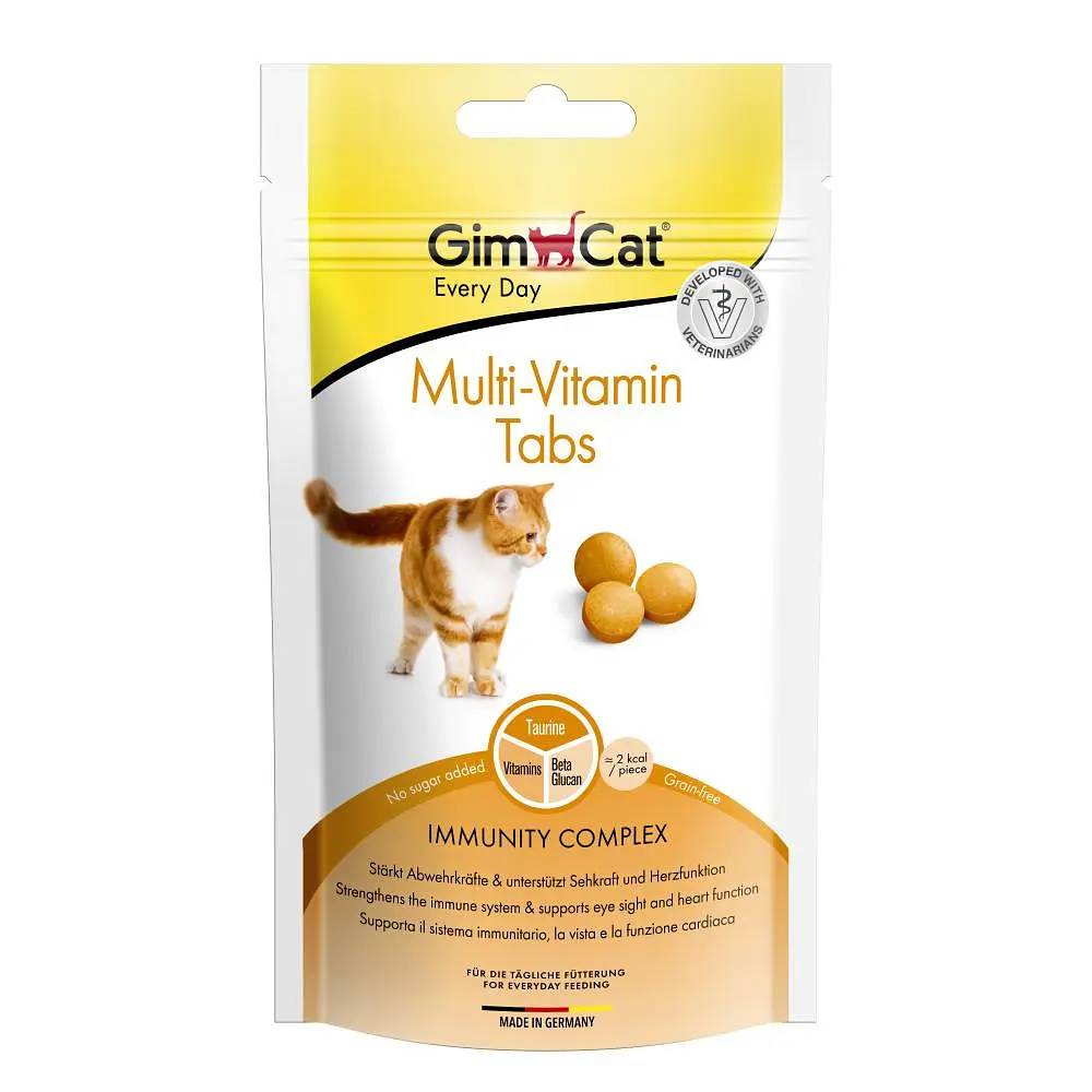Ласощі для кішок GimCat Every Day Multivitamin ДжимКет мультивітамін, 40 г (арт.418704/421681)