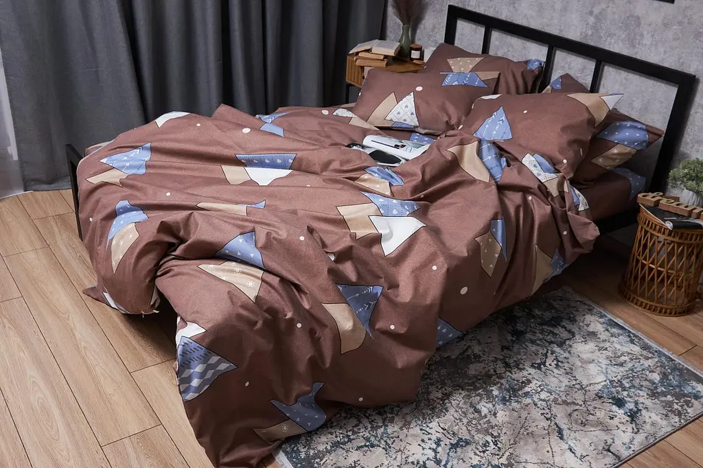 Пододеяльник Moon&Star Микросатин Premium Amber Dream Евро 200x220 см - фото 3