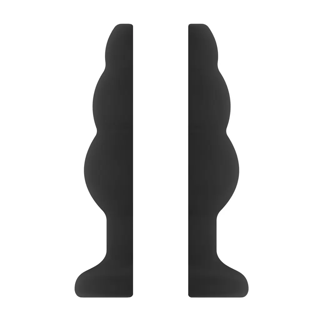 Анальний тонель Sono Hollow Tunnel Butt Plug No.51 12.7 см (чорний) - фото 2