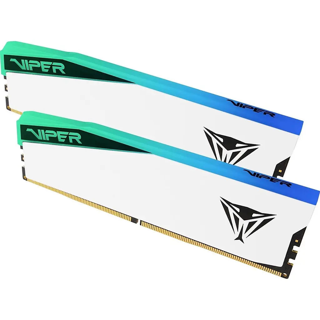 Модуль памяти Patriot DDR5 32Gb (2x16) Viper Elite 5 7000Mhz RGB (PVER532G70C38KW) - фото 2