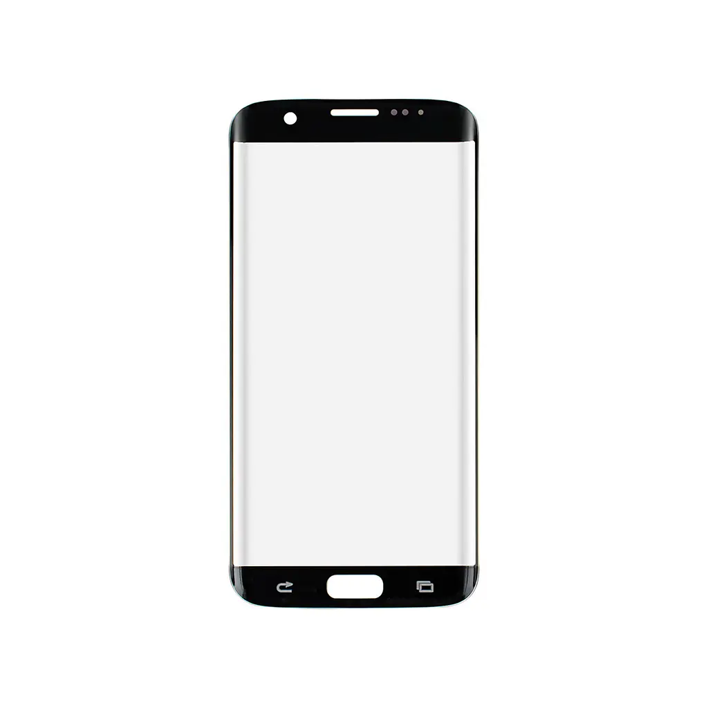 Скло корпусу з рамкою для Samsung Galaxy S7 EDGE G935 золотистий - фото 2