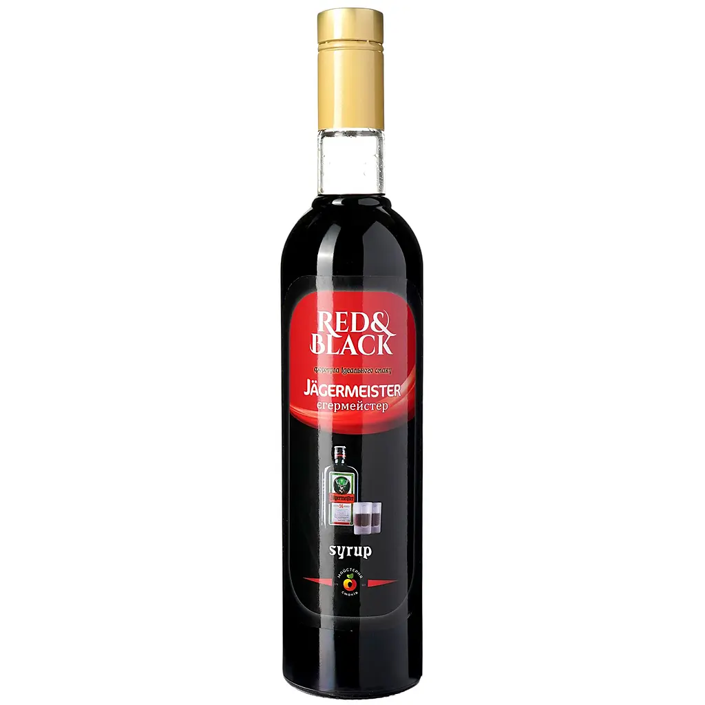 Сироп Red&Black Єгермейстер 0.7 л