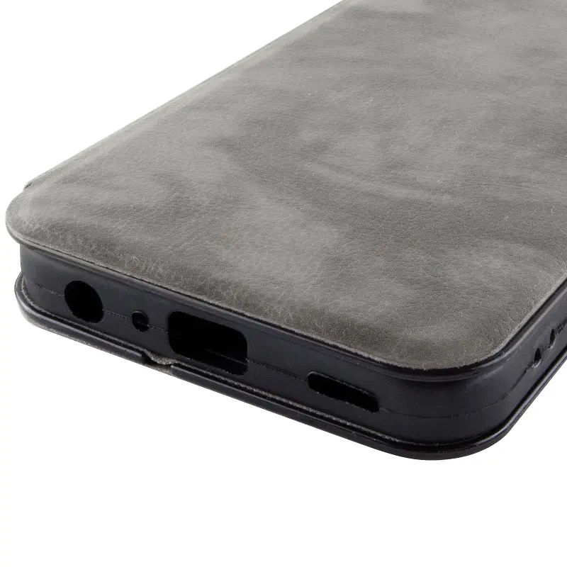 Шкіряний чохол-книжка Epik Belora для Samsung Galaxy A27 Gray - фото 7