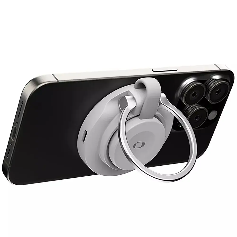 Бездротовий зарядний пристрій Proove Knocker 2 in 1 Qi2 15W White (WSPK15012002) - фото 10