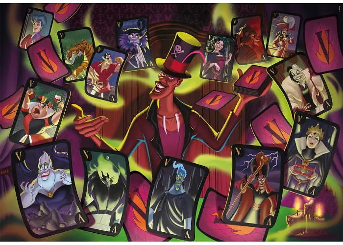 Пазл Clementoni Головні лиходії Діснея, Disney (Disney Villains Theme Puzzle - 1500 pcs.), колаж, 1500 ел. (31744) - фото 2