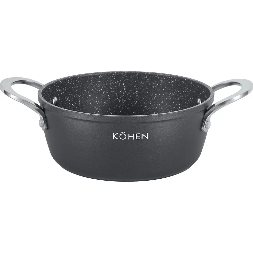 Каструля з кришкою Kohen Gourmet 24 см 4.2 (KN91325) - фото 2