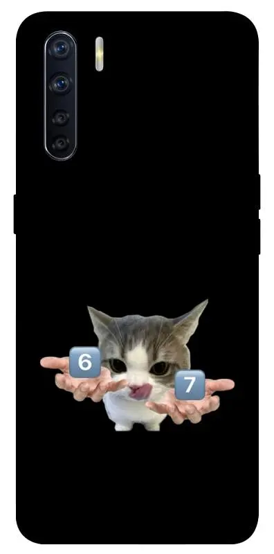 Чохол Demsky Six Seven cat для Oppo A91