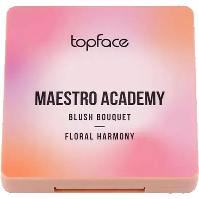 Набор румян 4-цветный TopFace Maestro Academy Blush Bouquet PT355 тонн 001 Floral Harmony 8 г - фото 2