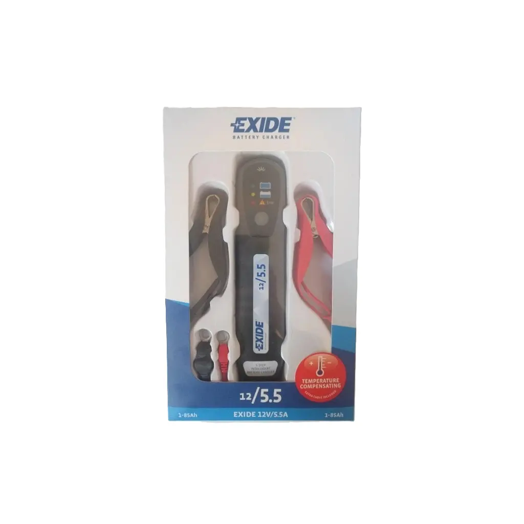 Зарядний пристрій для автомобільного акумулятора EXIDE 12/5.5 - фото 2