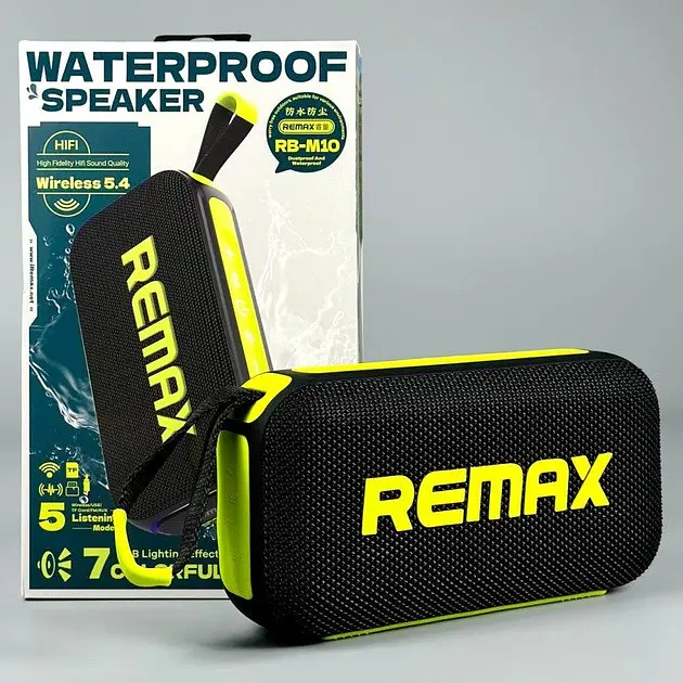 Bluetooth колонка Remax RB-M10 20W черная - фото 8
