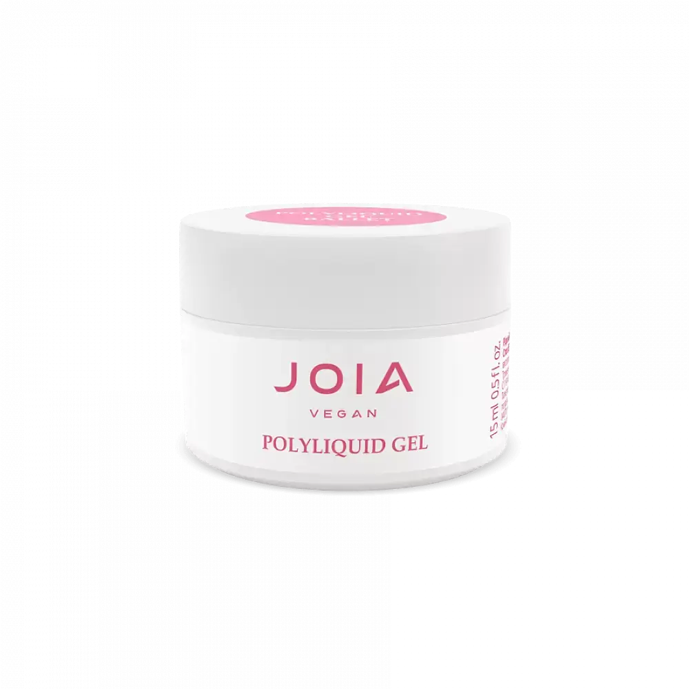 Рідкий гель для укріплення та моделювання Joia vegan PolyLiquid gel Ballet 15 мл - фото 2