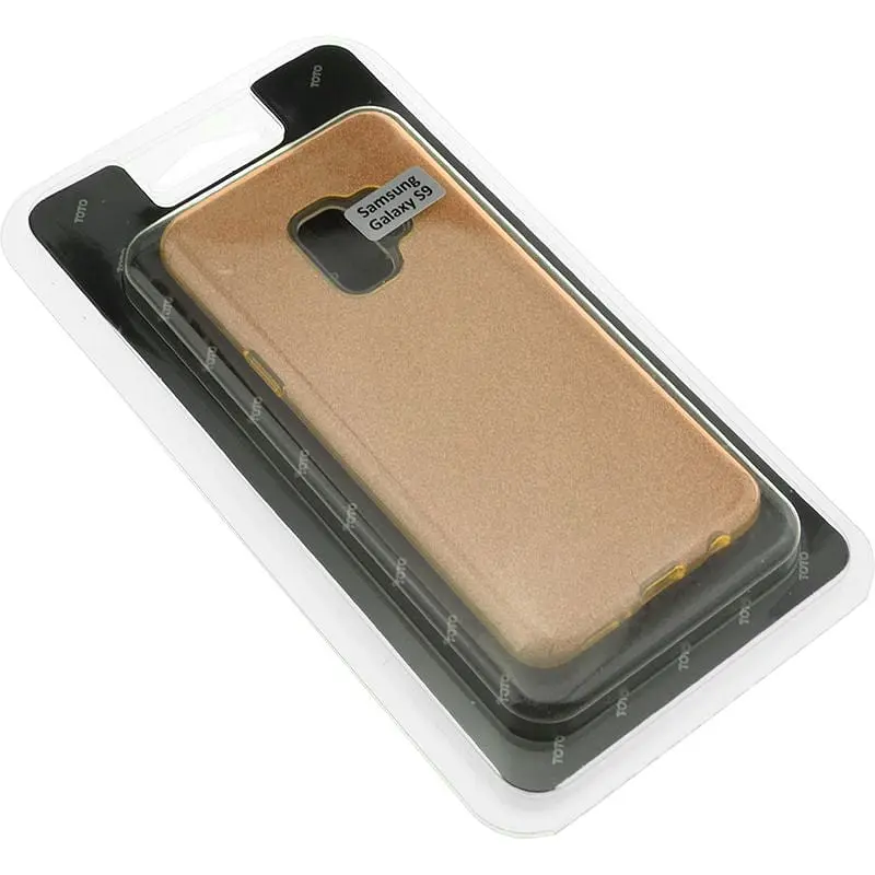 Чехол-накладка Toto TPU Shine Case Samsung Galaxy S9 Gold - фото 2