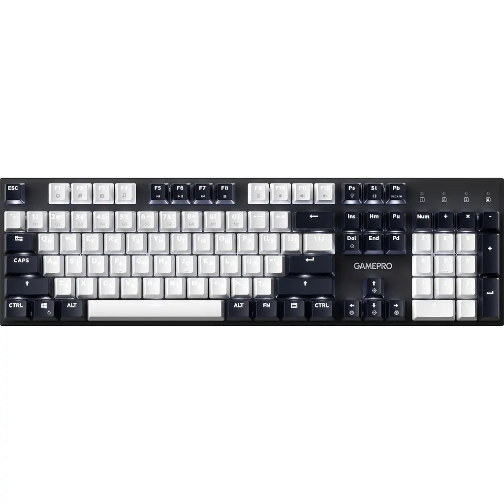 Клавіатура GamePro Genesis Metallic Outemu Red Swithes USB Black (MK144B) [152665] - фото 2