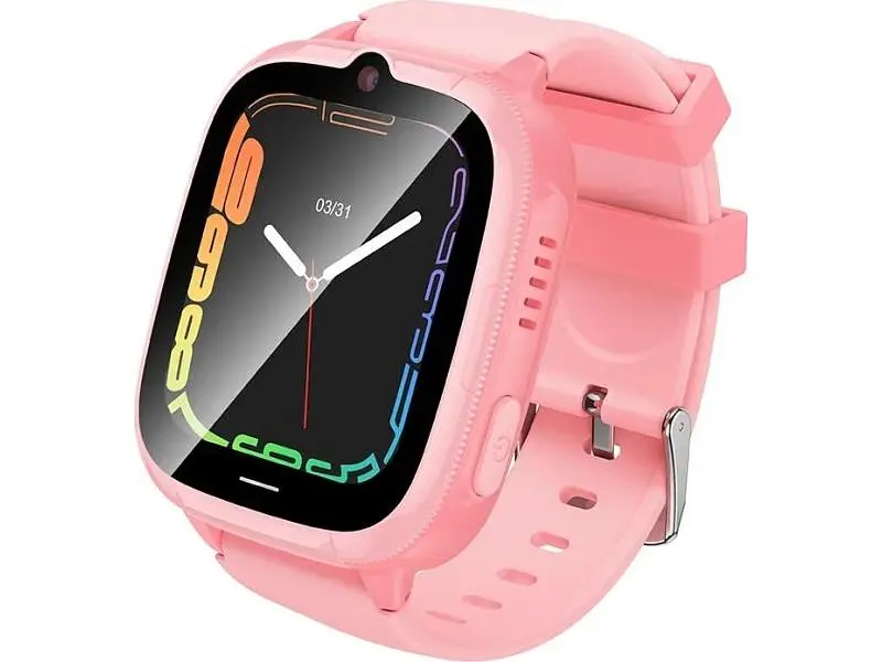 Дитячий смарт-годинник Hoco Y106 Pink (6942007658713)