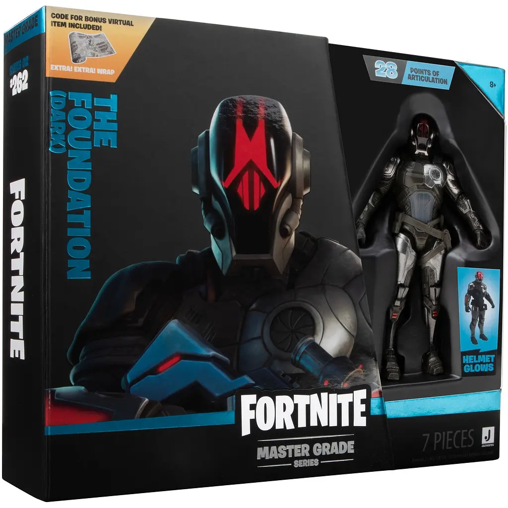 Колекційна фігурка Fortnite Master Series Figure The Foundation Dark 10 см (FNT1325) - фото 11