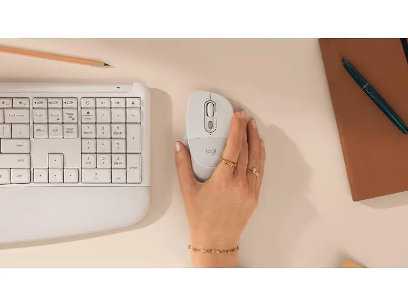 Миша Logitech Signature Comfort Plus M850L White (910-007716) - фото 7
