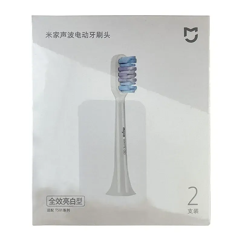 Насадки для зубной щетки MiJia Sonic Electric Toothbrush T301 T302 T501 Heads 2 Pack Standart MBS307 BHR6829C - фото 8