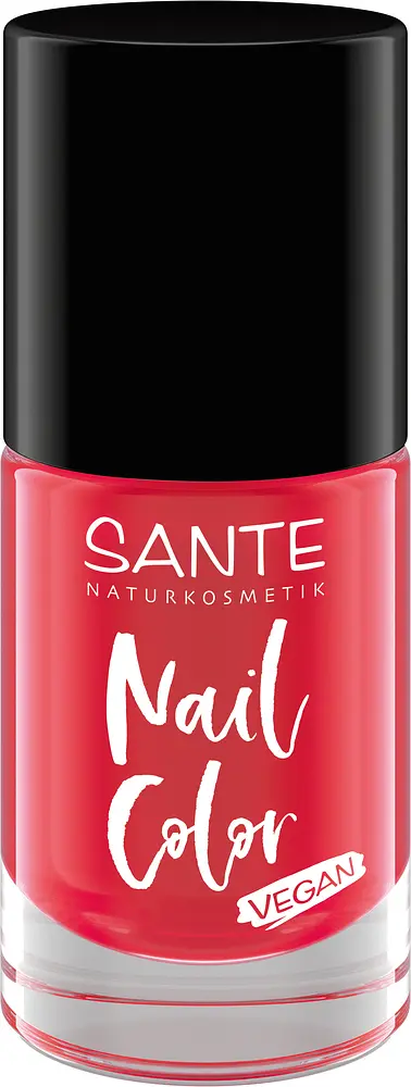 VEGAN-Лак для нігтів Nail Color 01 Blooming Coral SANTE 8 мл