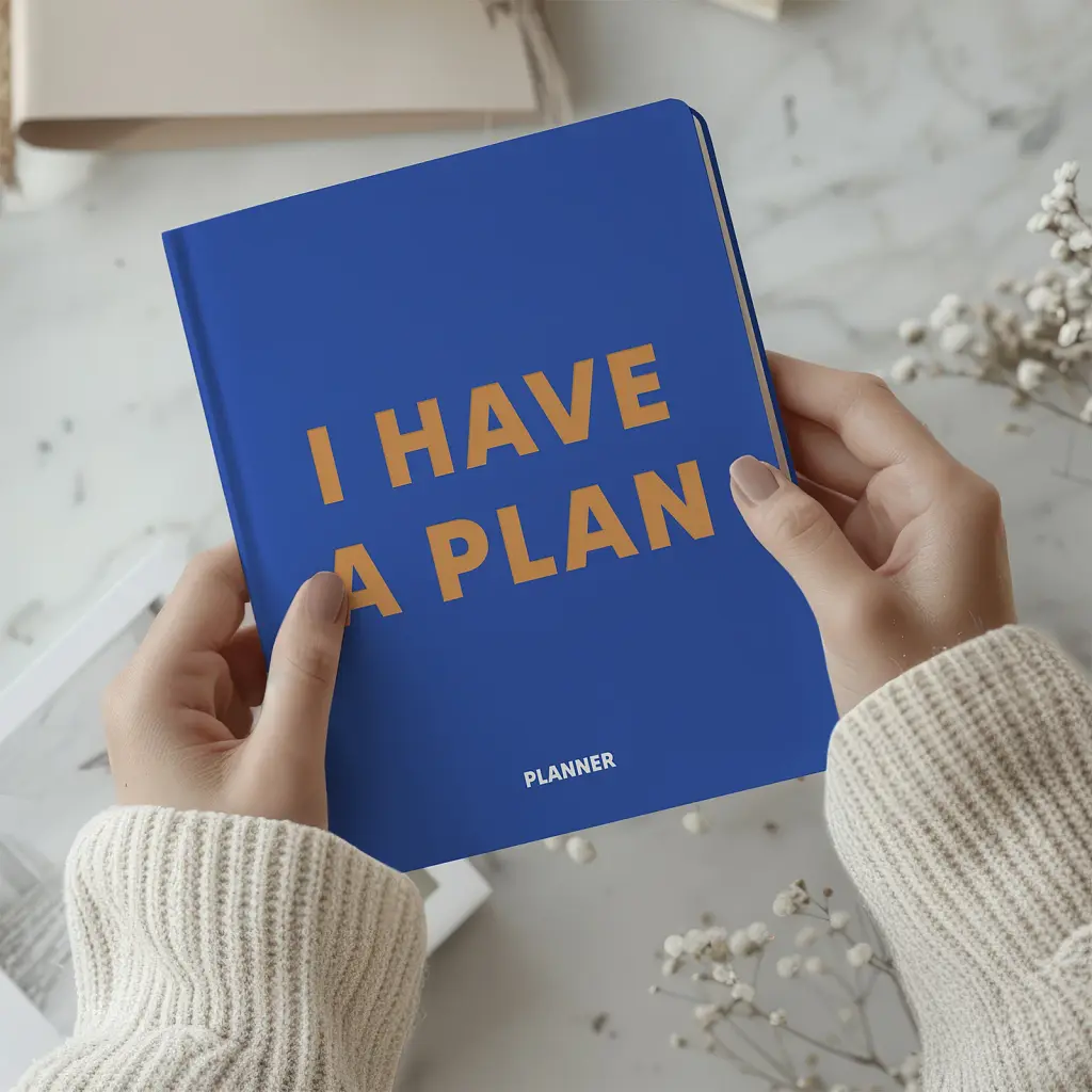Планер «I HAVE A PLAN» синій - фото 3