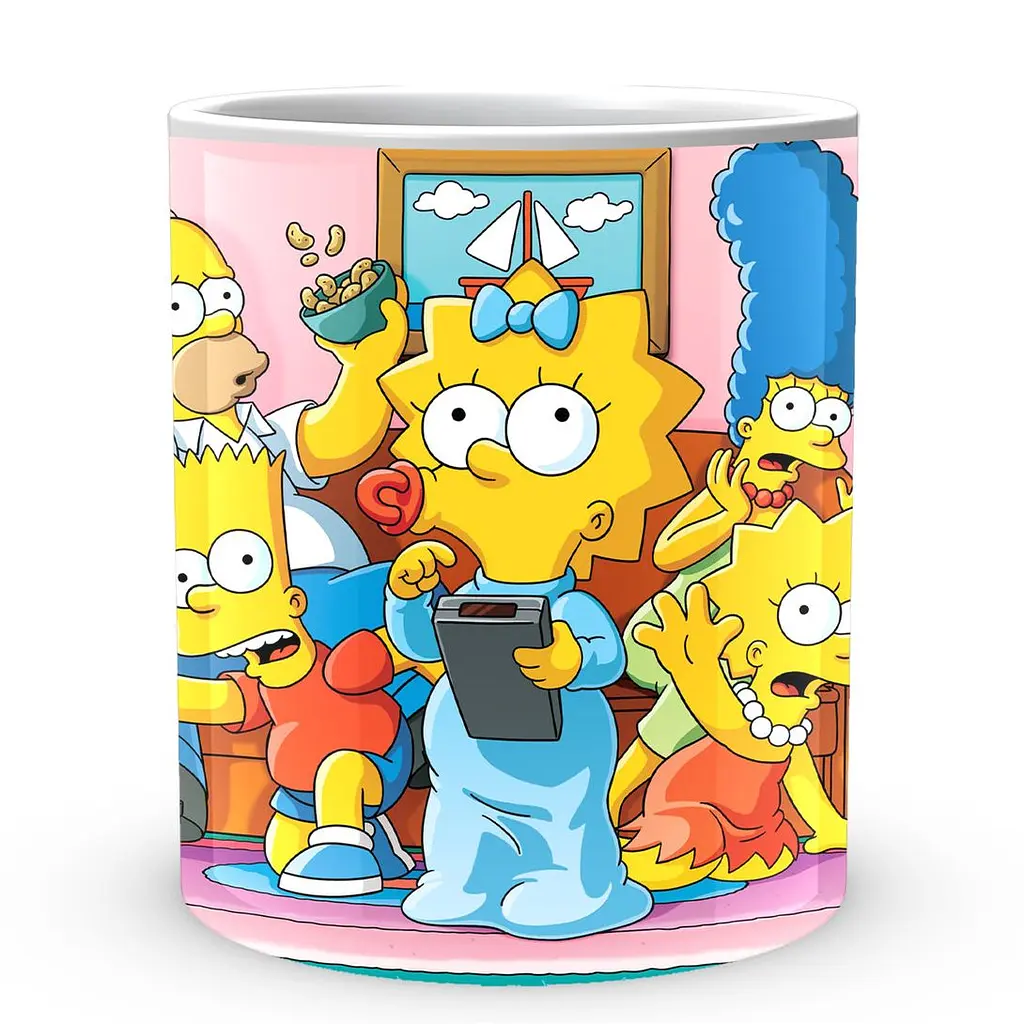 Кухоль GeekLand The Simpsons Сімпсони SMP 17 330 мл білий - фото 2