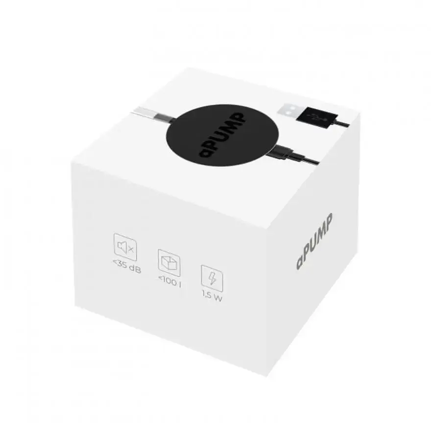 Безшумний компресор AquaLighter aPUMP USB 5V для акваріумів до 100 л - фото 6