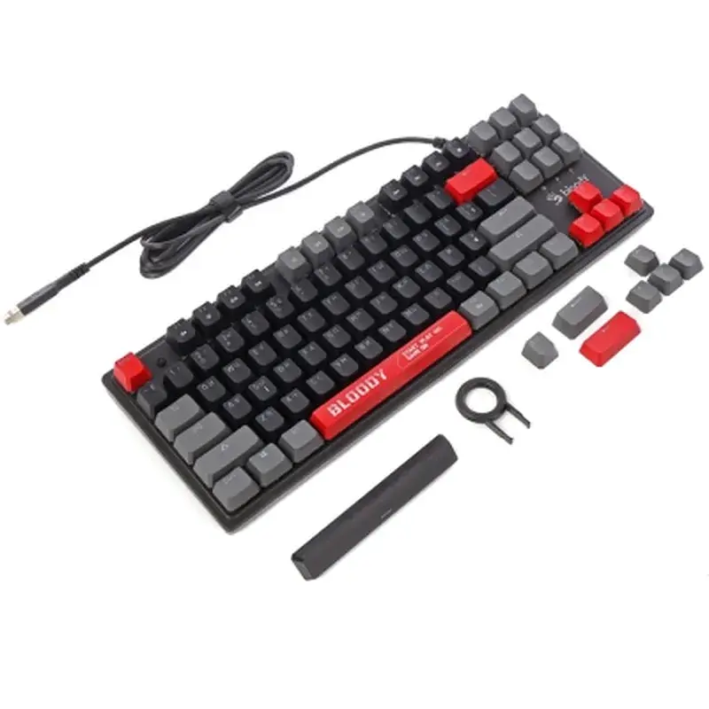 Клавіатура A4Tech Bloody S310N USB Energy Red (4711421000598) - фото 4