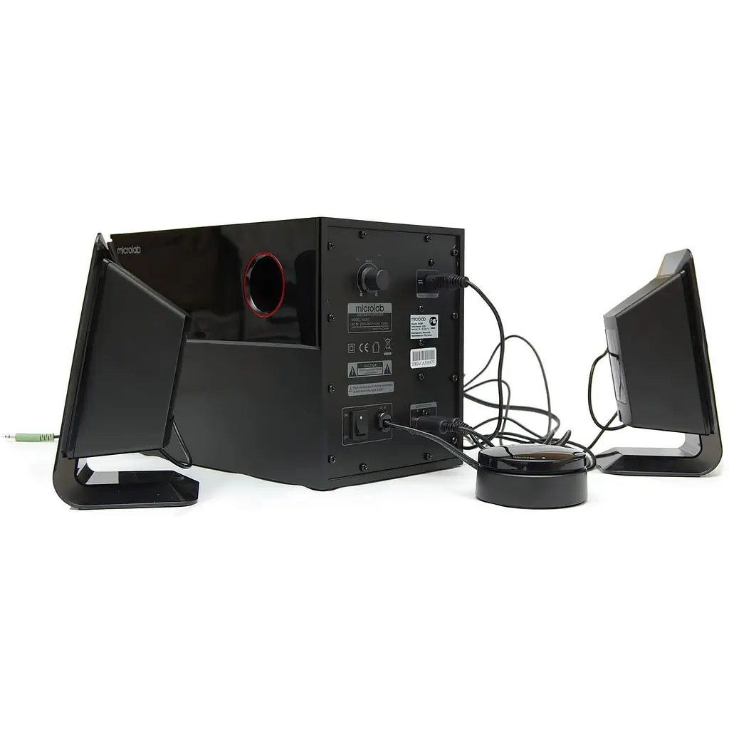 Акустична система Microlab 2.1 M-200 Black (M-200) - фото 3