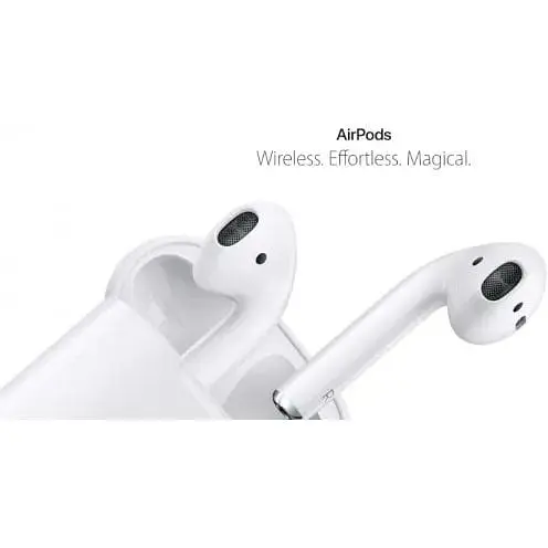 Бездротова гарнітура Apple AirPods MMEF2 оригінал - фото 6