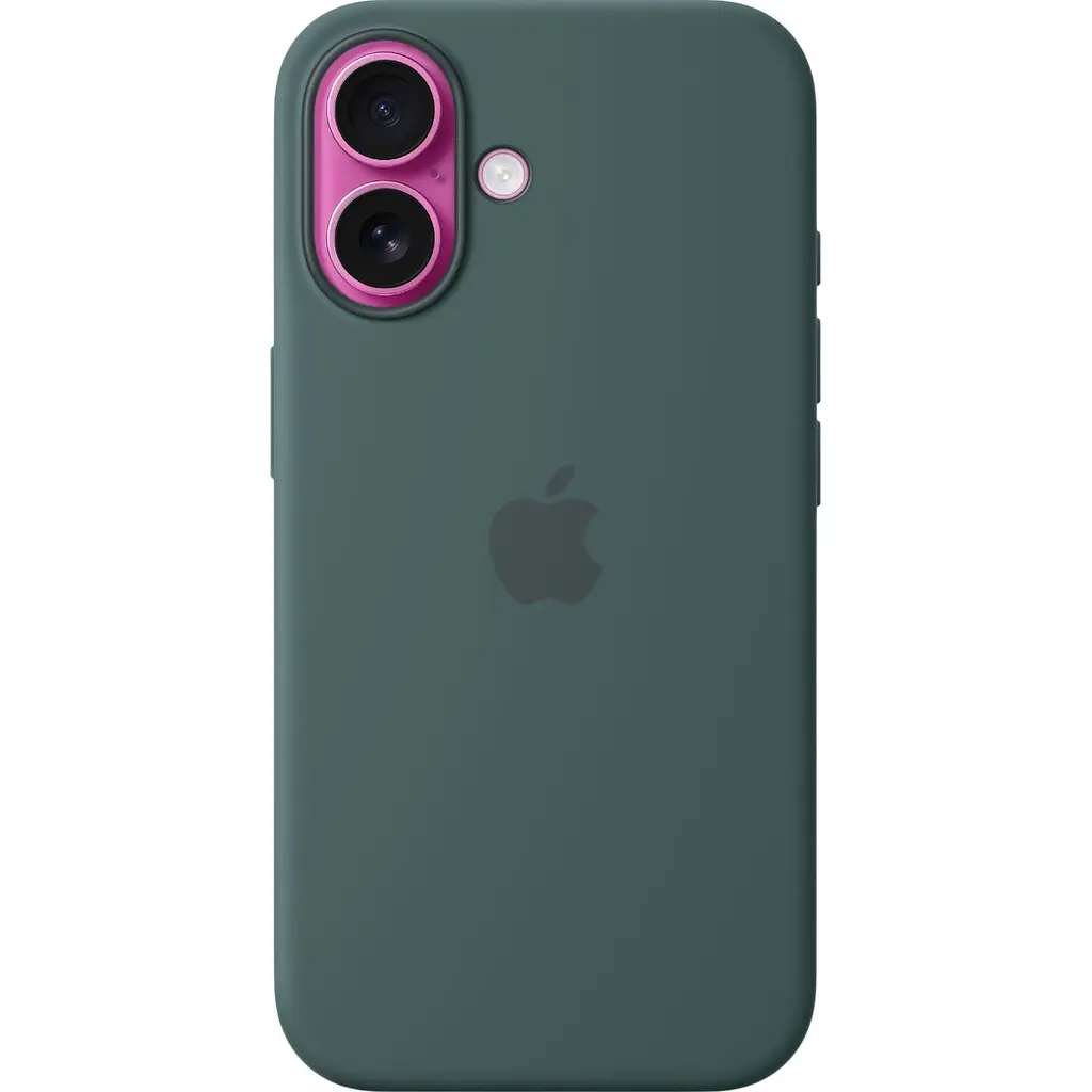 Чохол Silicone Case with MagSafe для Apple iPhone 16 Lake Green AAA [154515] - фото 3