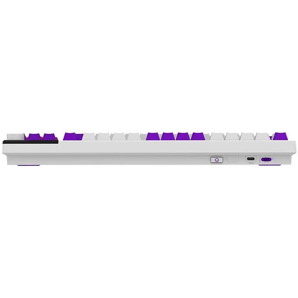 Клавиатура Lorgar KBP70TKLW Pro Wireless TKL EN/UA White (LRG-KBP70TKLW-WH-US) - фото 7