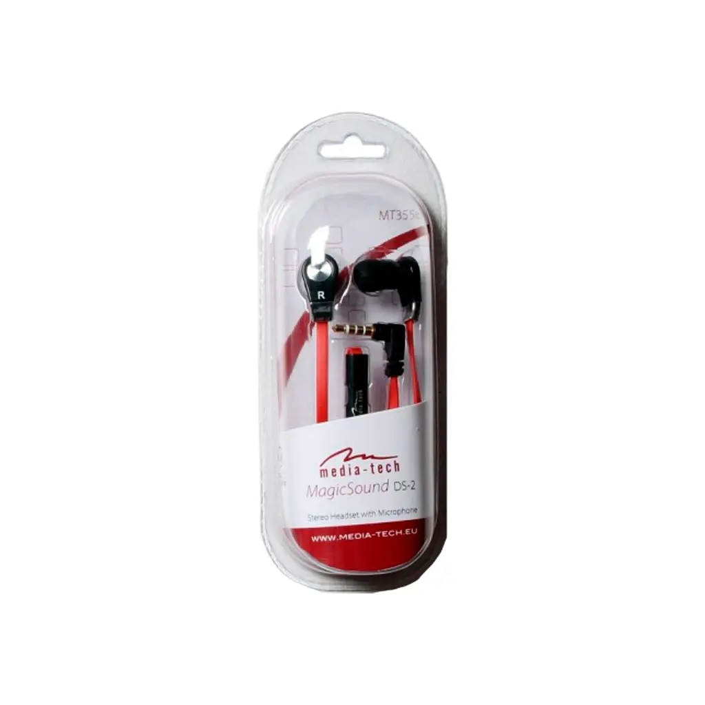 Навушники Media-Tech Magicsound DS-2 Black-Red (MT3556R) - фото 3