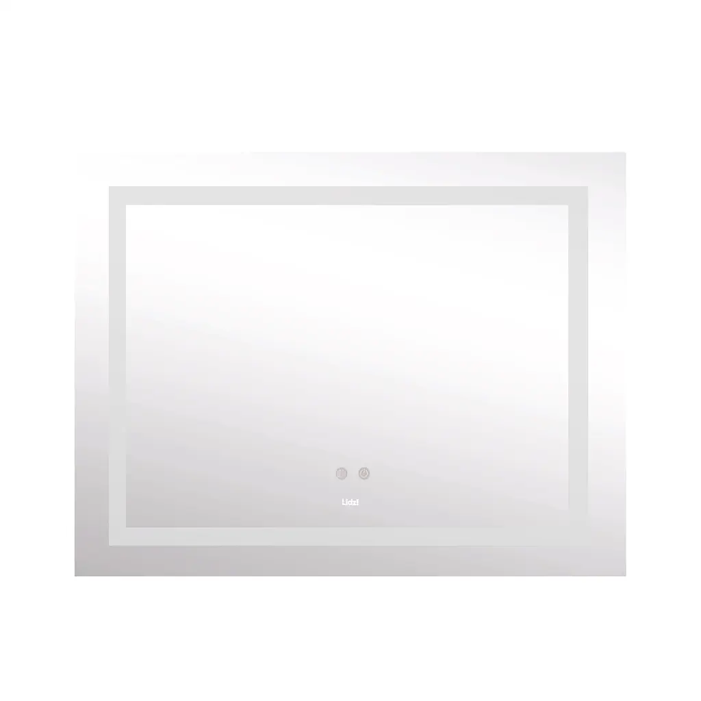 Дзеркало Lidz Kubis 1000x800 з LED-підсвічуванням Touch, з антизапотіванням, з диммером яскравості LD78LF61410080 - фото 3