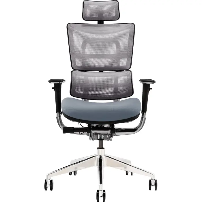 Офісне крісло GT Racer X-801 (W-20, B-40), світло-сіре (X-801 Bright Gray (W-20 B-40)) - фото 3