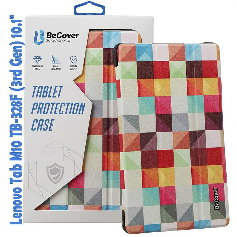 Чохол-книжка BeCover Smart для Lenovo Tab M10 TB-328F (3rd Gen) 10.1" Square (708299) - фото 4