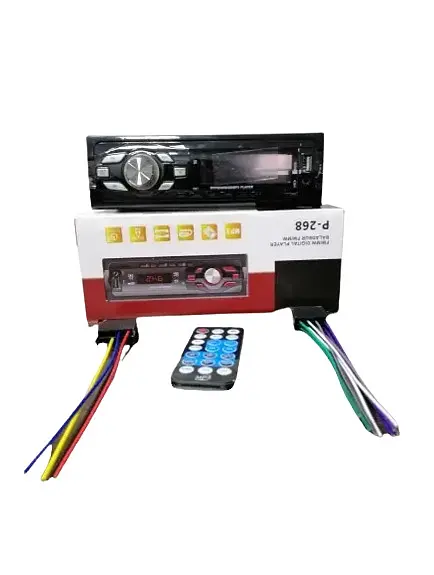 Автомагнітола XPRO Bluetooth MP3 268 4x50 Вт 1 DIN USB чорний (268_473) - фото 3