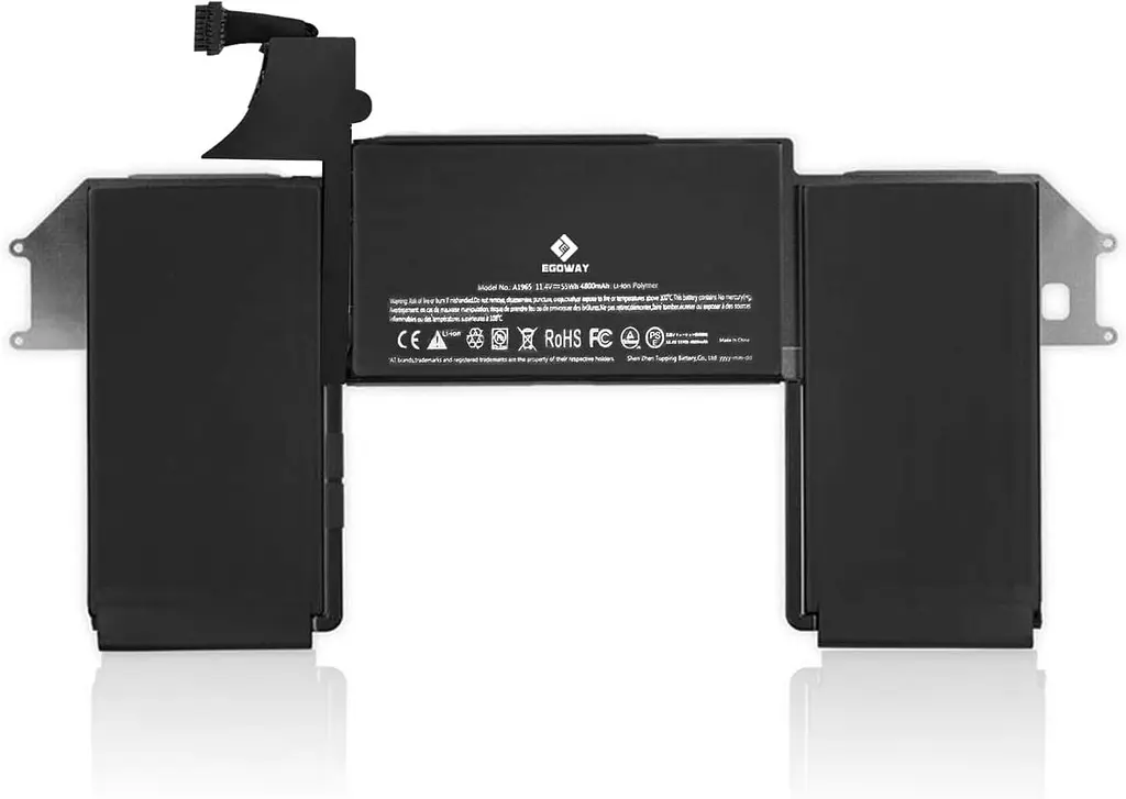 Акумулятор ноутбука E EGOWAY A1965 для MacBook Air 13 дюймів A1932 A2179 2018 2019 2020 версія (11,4 В 55 Втч/4800 мА·год) - фото 3