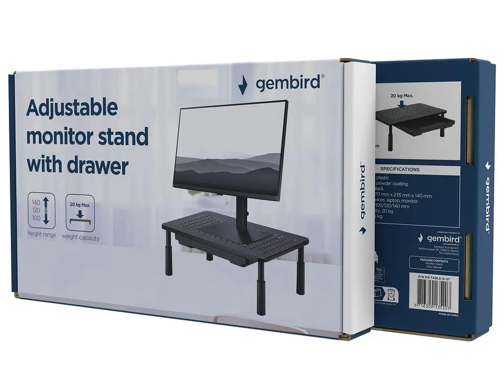 Подставка под монитор Gembird MS-TABLE-D-01 - фото 8