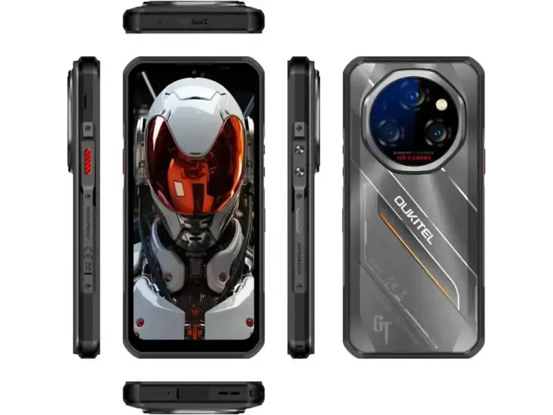 Смартфон Oukitel WP62 12/512GB Black - фото 6