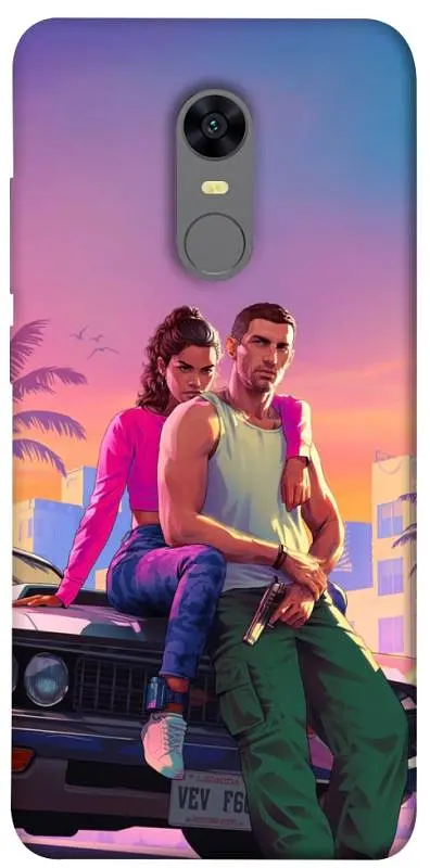 TPU чохол Demsky GTA VI Heroes для Xiaomi Redmi 5 Plus / Redmi Note 5 (Single Camera)