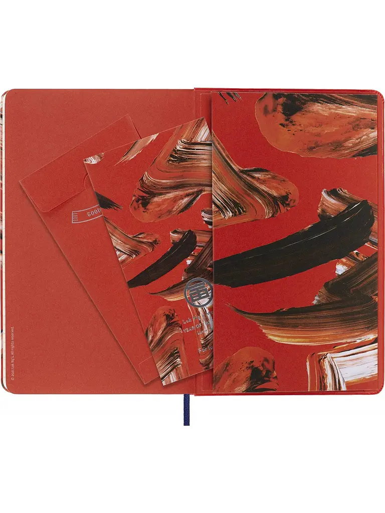 Записник Moleskine Year of the Tiger середній, Лінійка Червоний Канва (LECNYTIGQP060) - фото 6