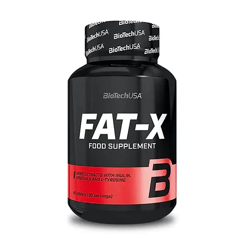Жироспалювач BiotechUSA Fat X 60 таблеток - фото 2