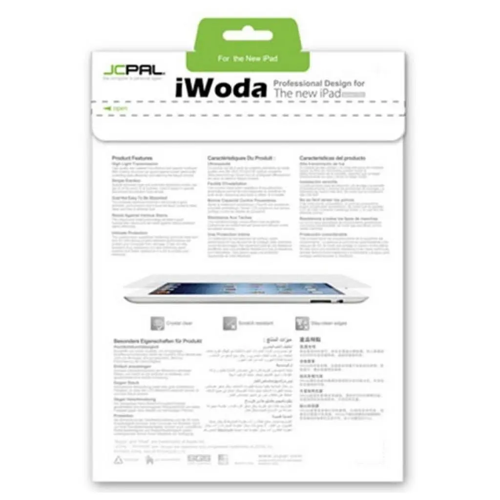 Плівка захисна JCPAL iWoda Premium для iPad 4 (Anti-Glare) (JCP1034) - фото 2