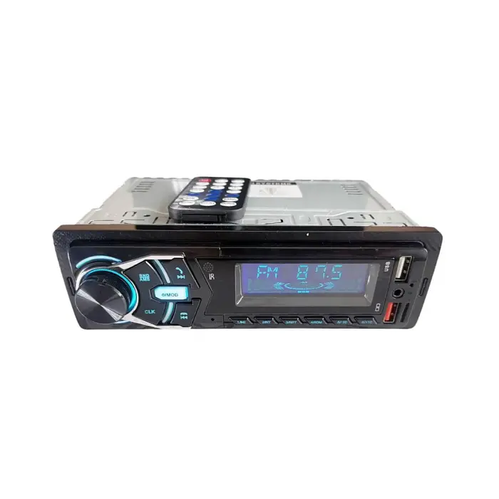 Автомагнітола з пультом 1DIN Bluetooth магнітола з підсвічуванням в машину MP3 G 1103 ISO - фото 2