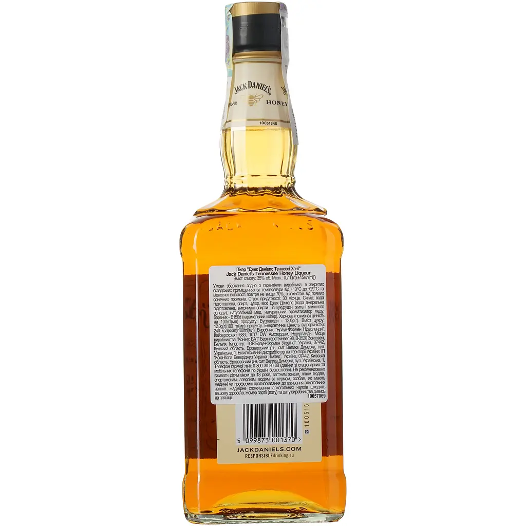 Лікер Jack Daniel's Honey 35% 0.7 л у подарунковій упаковці - фото 9