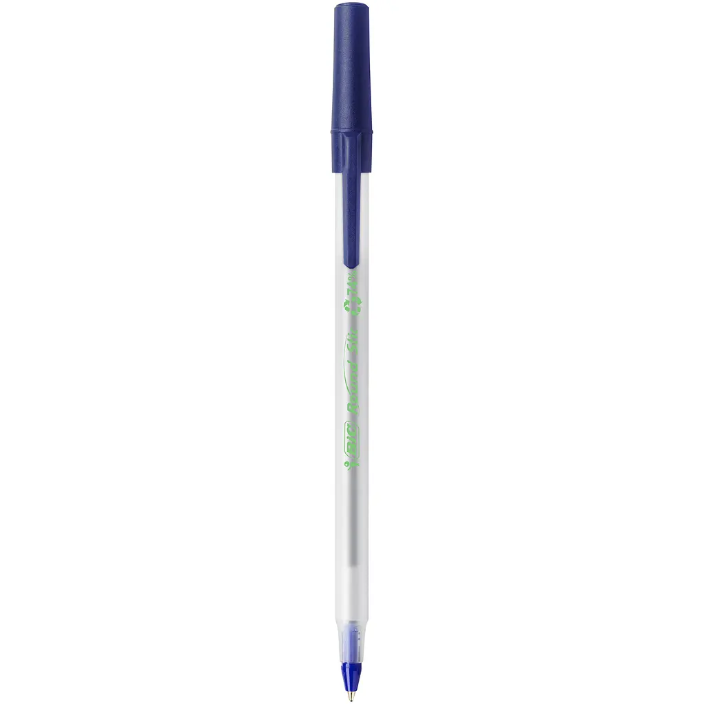 Ручка кулькова BIC Round Stic ECOlutions, 0,36 мм, синій, 1 шт. (948727) - фото 2